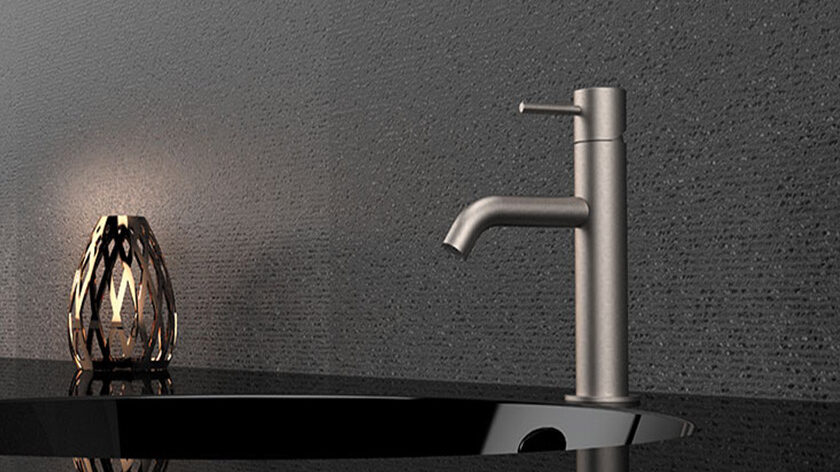 waschtischarmaturen edelstahl gebürstet